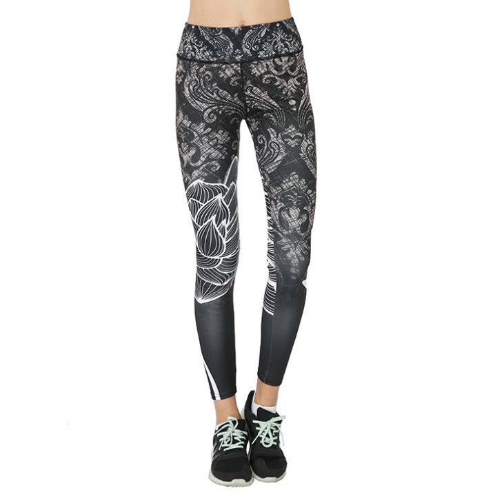 Digital printed leggings-Emporium Exclusive LLC  93-2909983