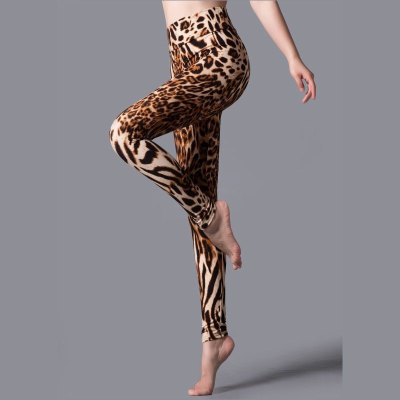Printed yoga leggings-Emporium Exclusive LLC  93-2909983