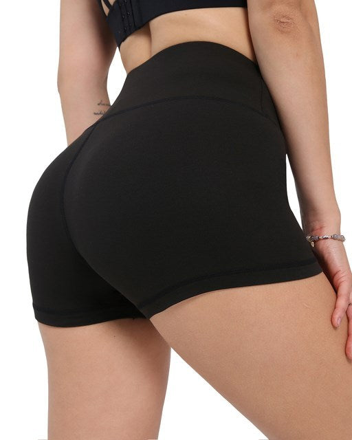 Workout Shorts For Women Seamless Biker Short Pants Black-Emporium Exclusive LLC 93-2909983