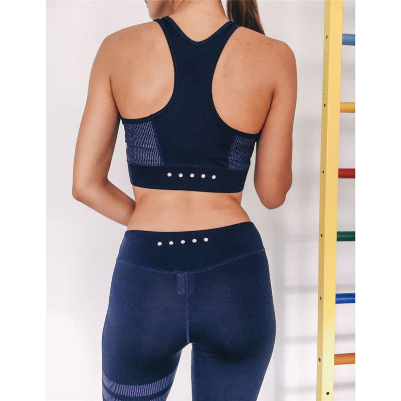 Women's 2-Piece Gym & Yoga Set – Fitness Workout Wear-Emporium Exclusive LLC 93-2909983