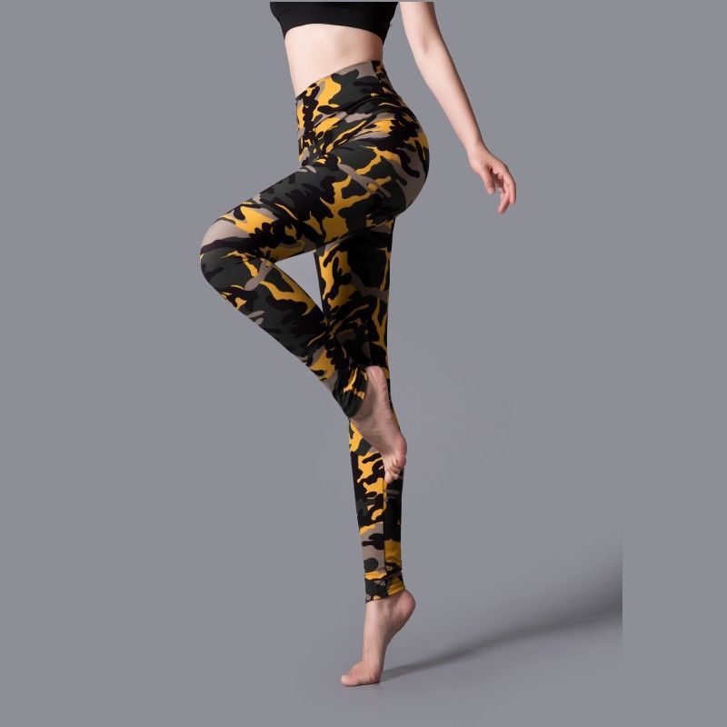 Printed yoga leggings-Emporium Exclusive LLC  93-2909983