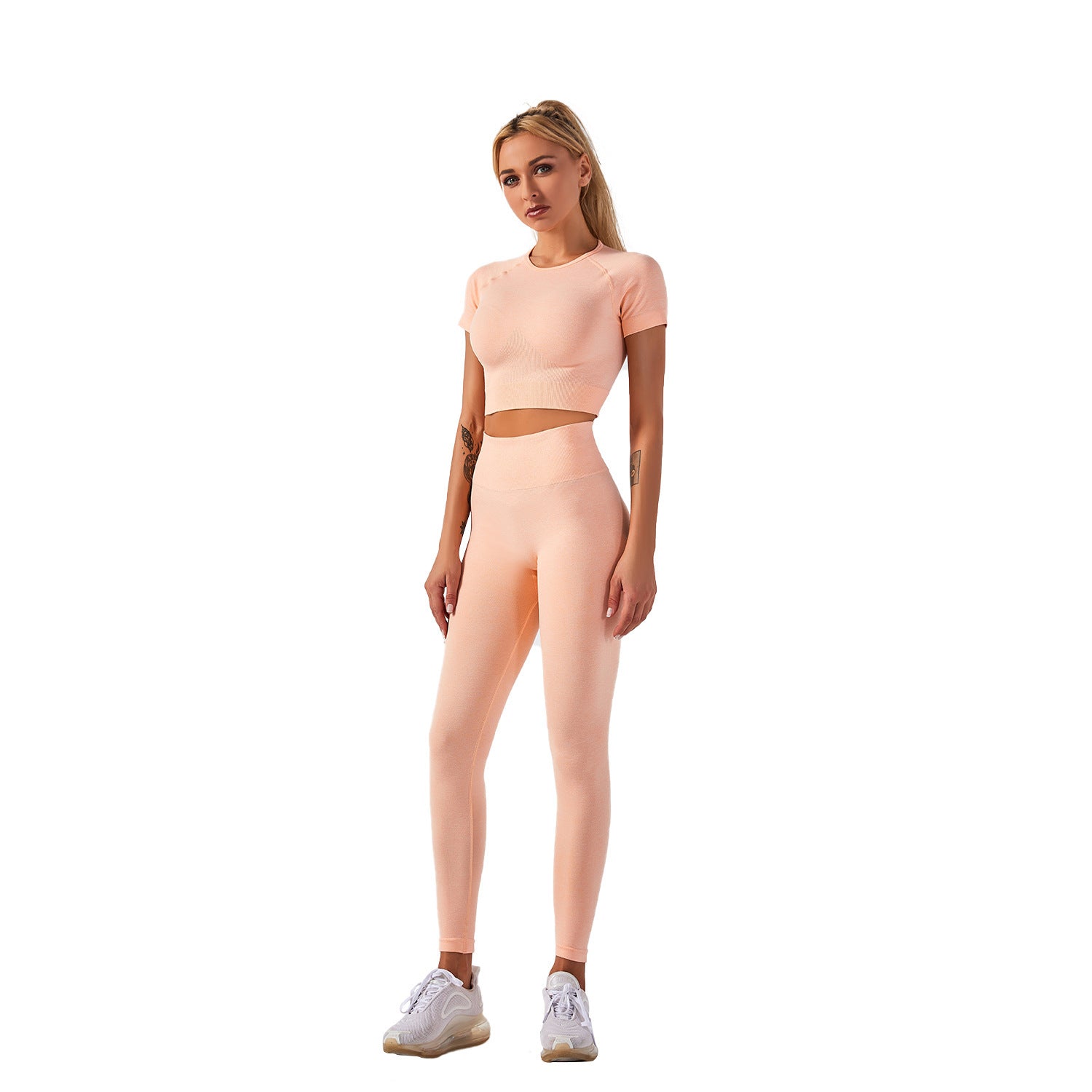 Women fitness active gym seamless botee Yoga Set-Emporium Exclusive LLC 93-2909983