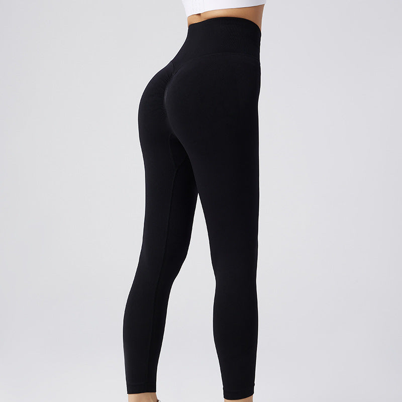 Seamless Yoga Leggings – Tummy Control Workout Pants-Emporium Exclusive LLC  93-2909983