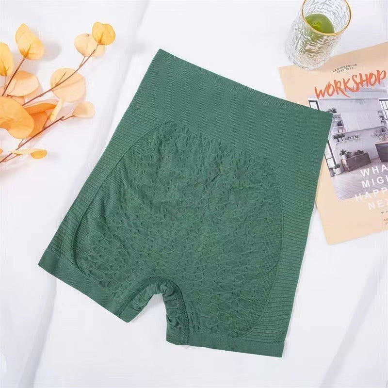 Grid Design Shorts Gym Yoga High Waist Fitness Sports Pants Women-Emporium Exclusive LLC  93-2909983