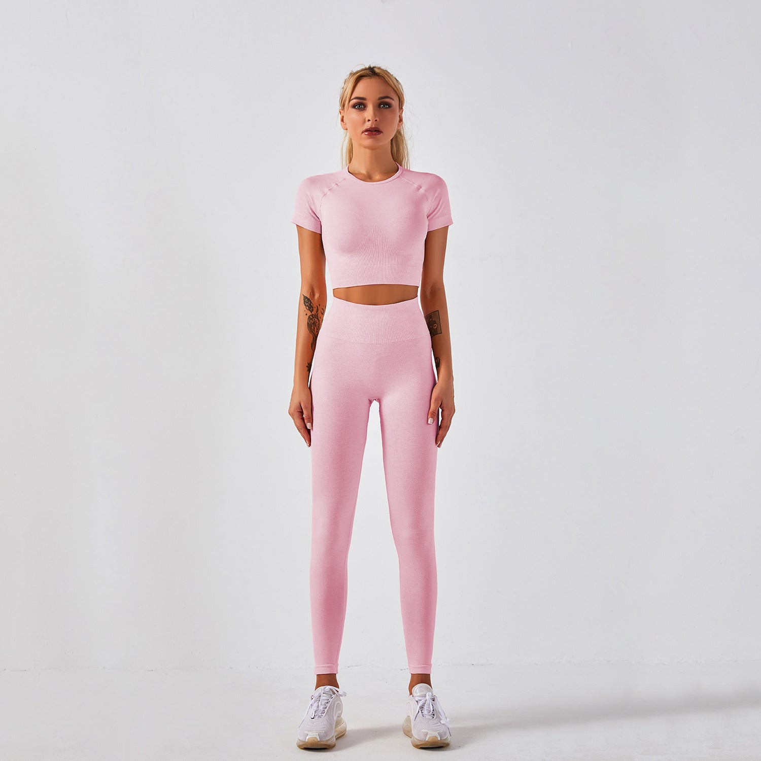 Women fitness active gym seamless botee Yoga Set-Emporium Exclusive LLC 93-2909983