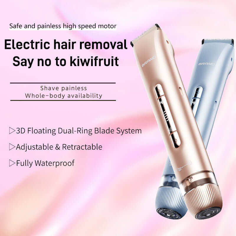2-in-1 Electric Shaver for Women – Portable USB Epilator
