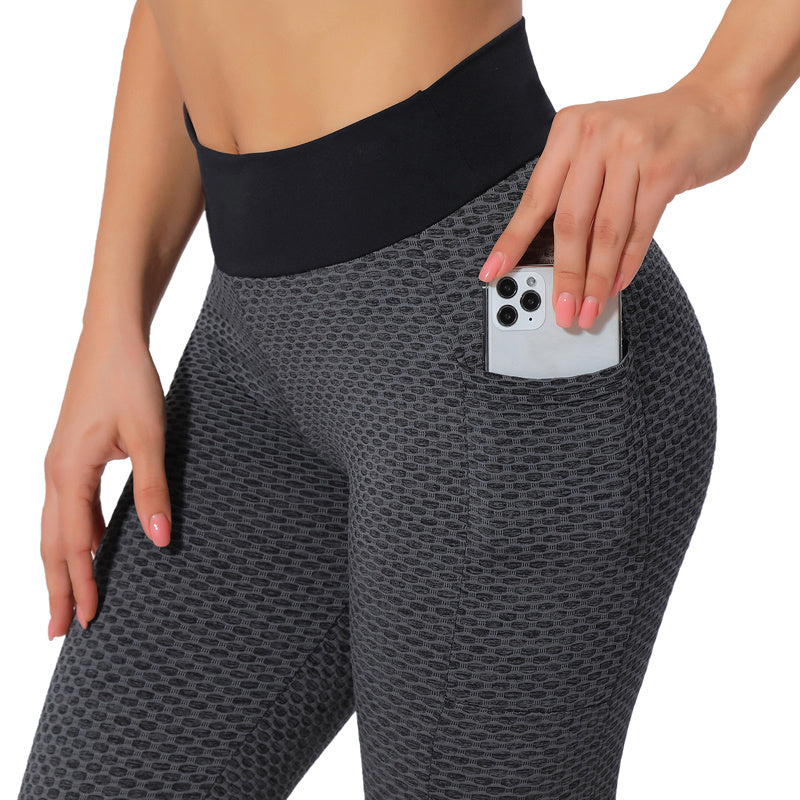 Women's Hip Lifting Waist Sports Yoga Pants-Emporium Exclusive LLC 93-2909983