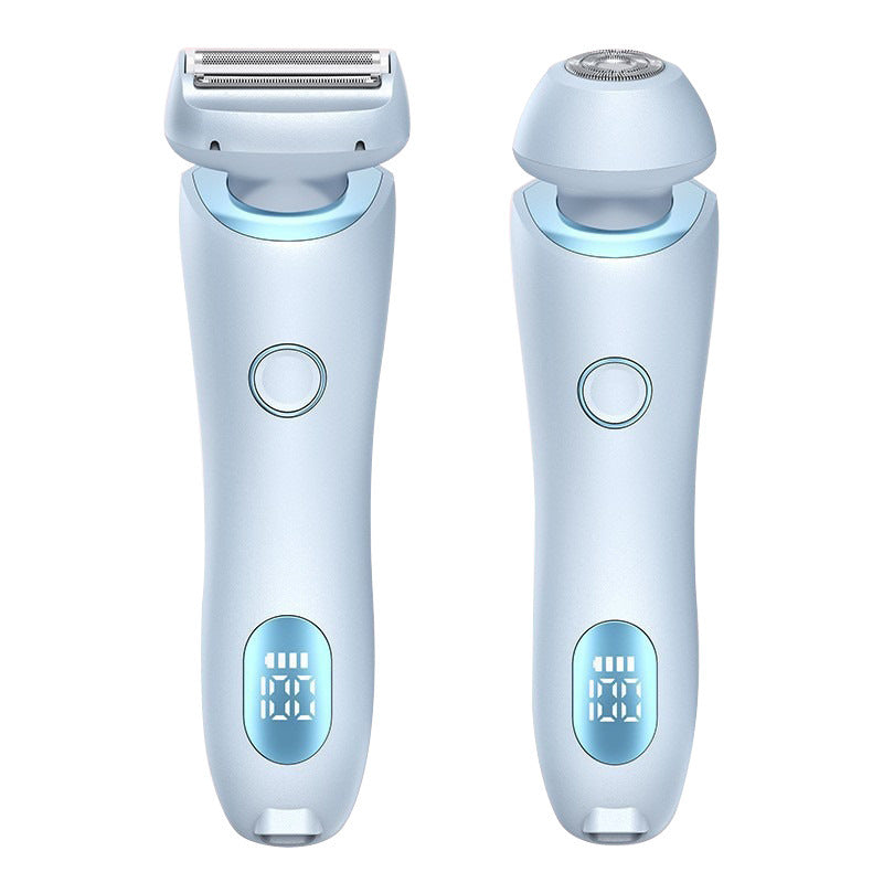2-in-1 Hair Removal Epilator – Painless, Rechargeable & Portable