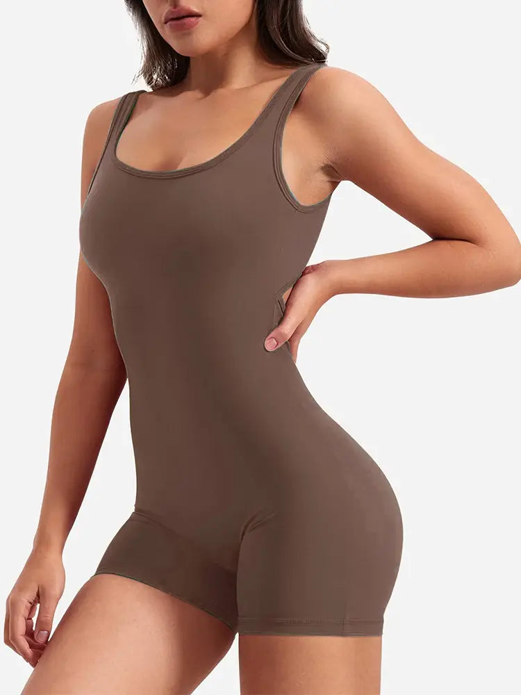 Women's Slim Hip-Lifting Yoga Body Suit-Emporium Exclusive LLC 93-2909983
