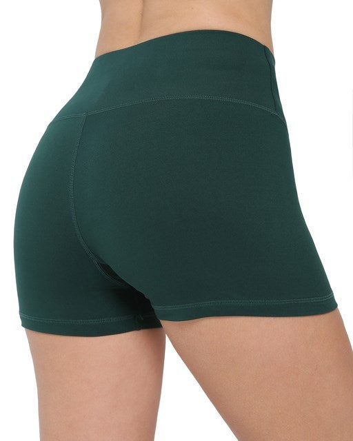 Workout Shorts For Women Seamless Biker Short Pants Black-Emporium Exclusive LLC  93-2909983