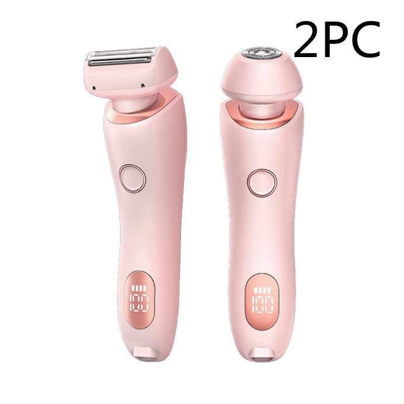 2-in-1 Hair Removal Epilator – Painless, Rechargeable & Portable