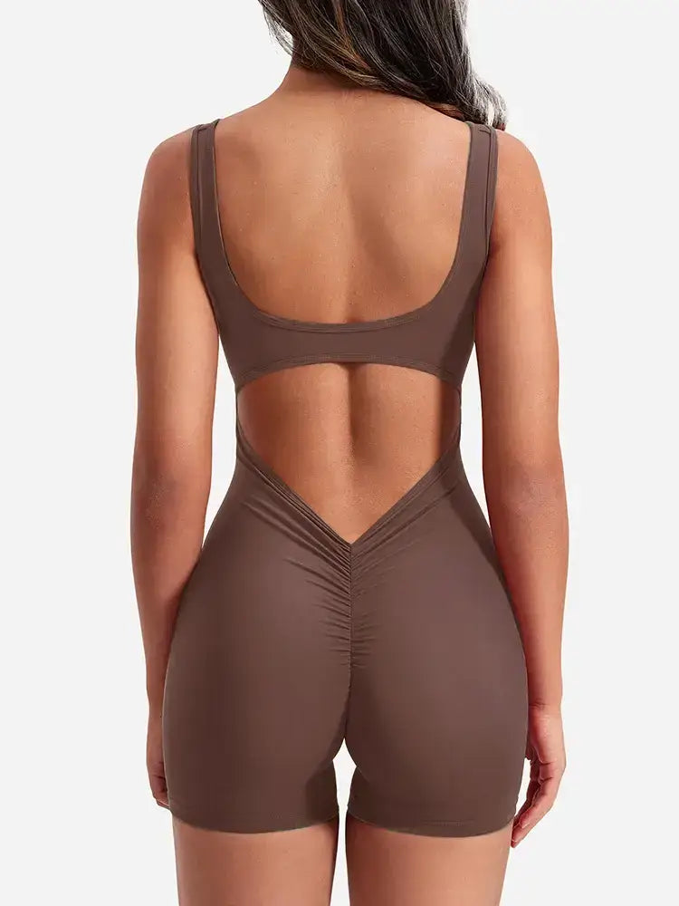 Women's Slim Hip-Lifting Yoga Body Suit-Emporium Exclusive LLC 93-2909983