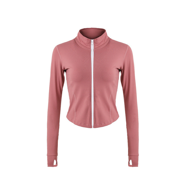 Long Sleeve Yoga Sports Top Workout Wear Women's Sports Jacket Women's Running Wear