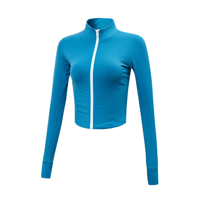 Long Sleeve Yoga Sports Top Workout Wear Women's Sports Jacket Women's Running Wear