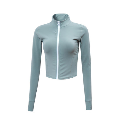 Long Sleeve Yoga Sports Top Workout Wear Women's Sports Jacket Women's Running Wear