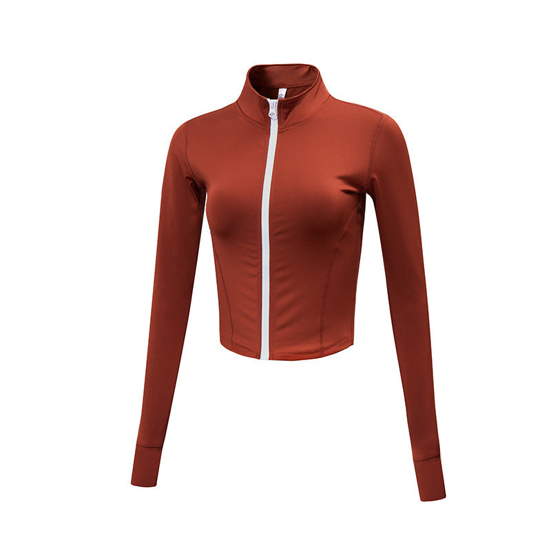 Long Sleeve Yoga Sports Top Workout Wear Women's Sports Jacket Women's Running Wear