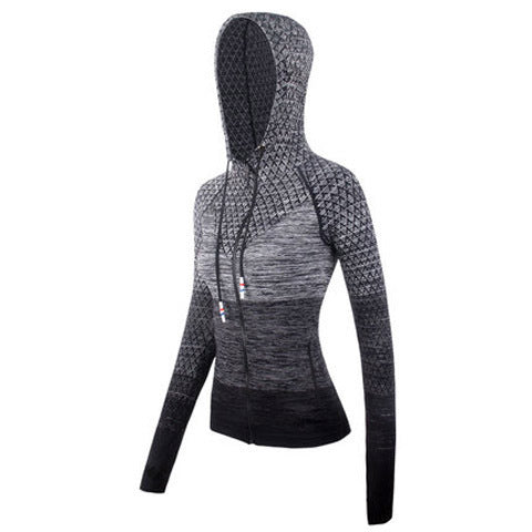 Yoga Wear Sports Jacket Cardigan Zipper