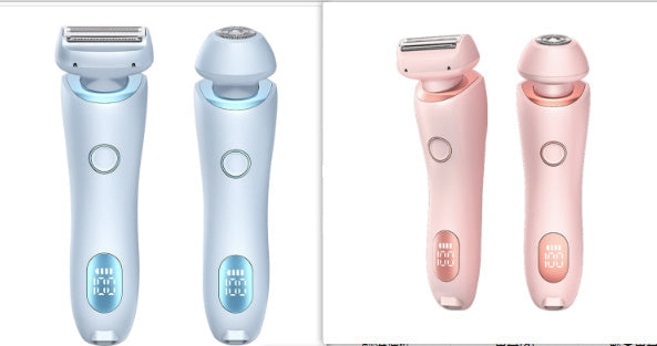 2-in-1 Electric Shaver for Women – Portable USB Epilator