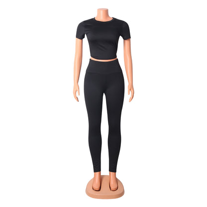 Fashionable casual sports women tight-fitting yoga wear