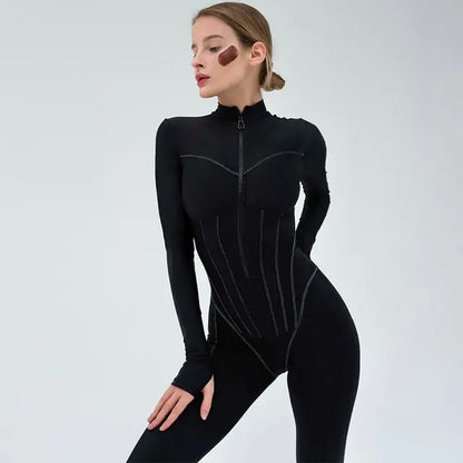 Women's O Neck Short Sleeve Body Suit