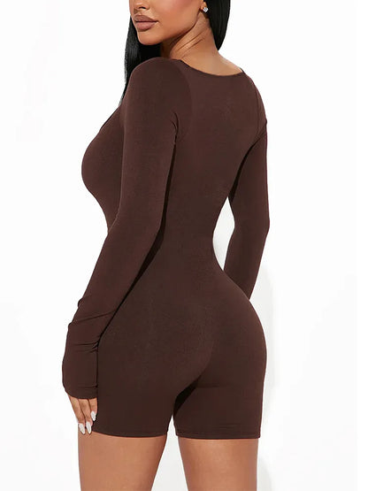 Bodycon Long Sleeve Body Suit